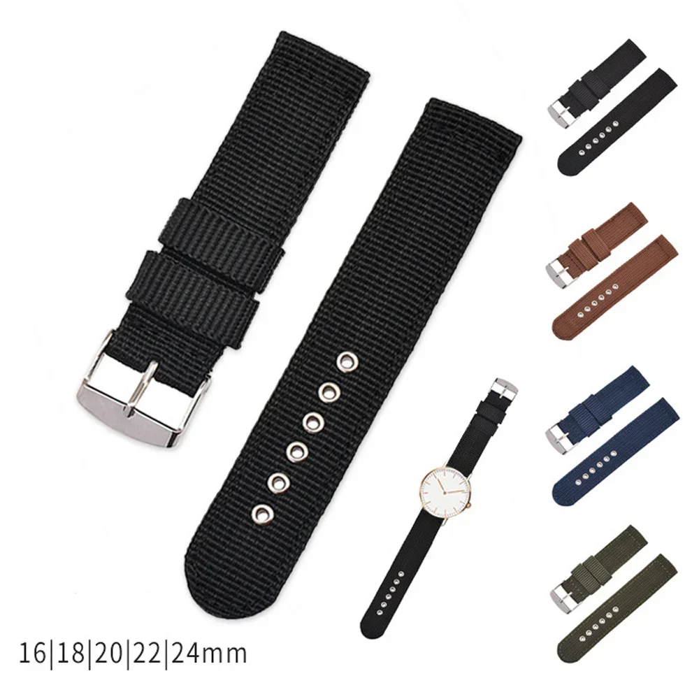 Canvas Strap Watch - Zachte En Comfortabele Nylon Riem Universele