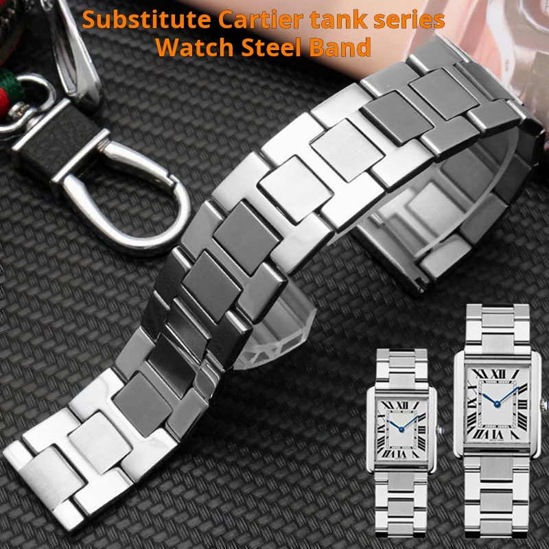 Cartier Watch Tank - Voor Cartier Tank Solo 316l Waterdicht