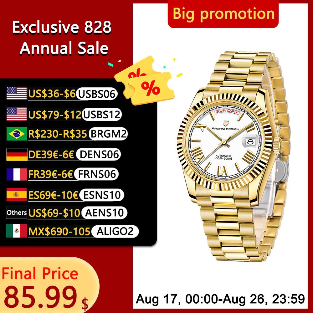 Rolex Watch Datejust - 2025 Pagani design horloges nieuw DD40
