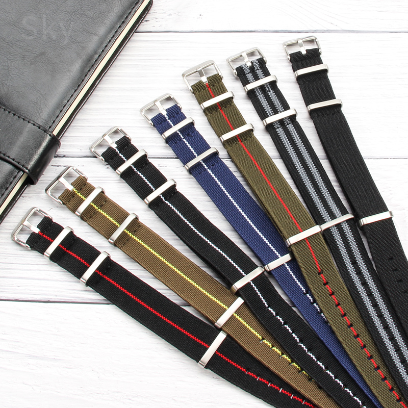 Nato Strap Nylon - 60's Franse leger horlogeband voor nylon