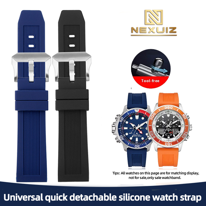Citizen Watch Promaster - Universele Sport Siliconen Horloge Accessoires Voor