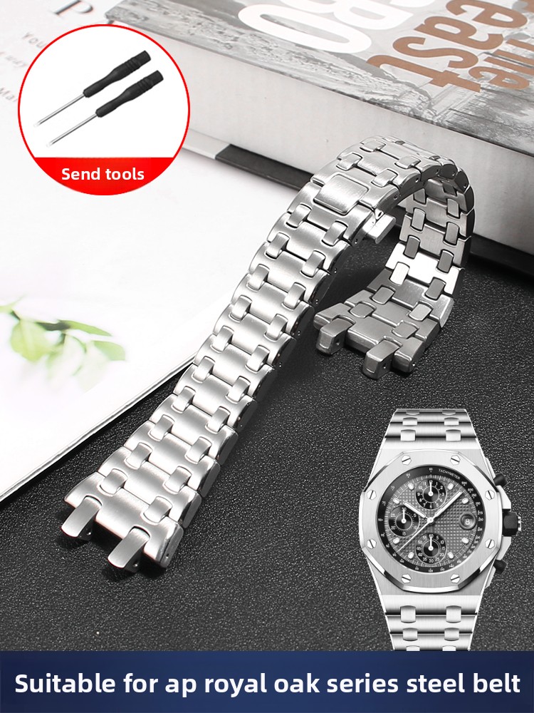 Audemars Piguet Watch Royal Oak - Roestvrijstalen horlogeband voor AP Audemars Piguet