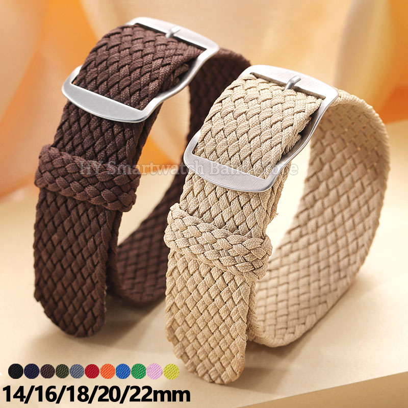 Perlon Strap Woven - 14mm 16mm 18mm 20mm 22mm Geweven