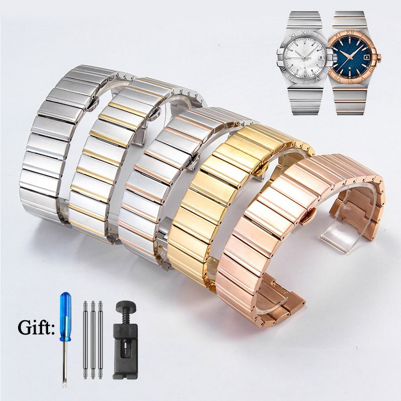 Omega Watch Constellation - Roestvrij Stalen Horlogeband Voor Omega Constellation