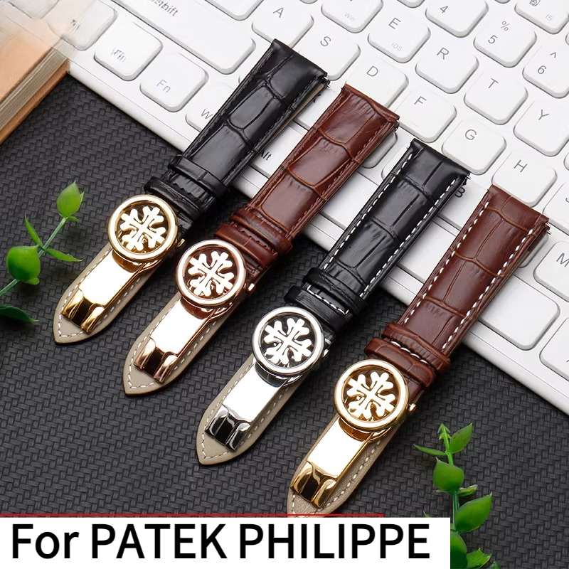 Patek Philippe Watch Calatrava - Horlogeband echt leer voor originele PATEK