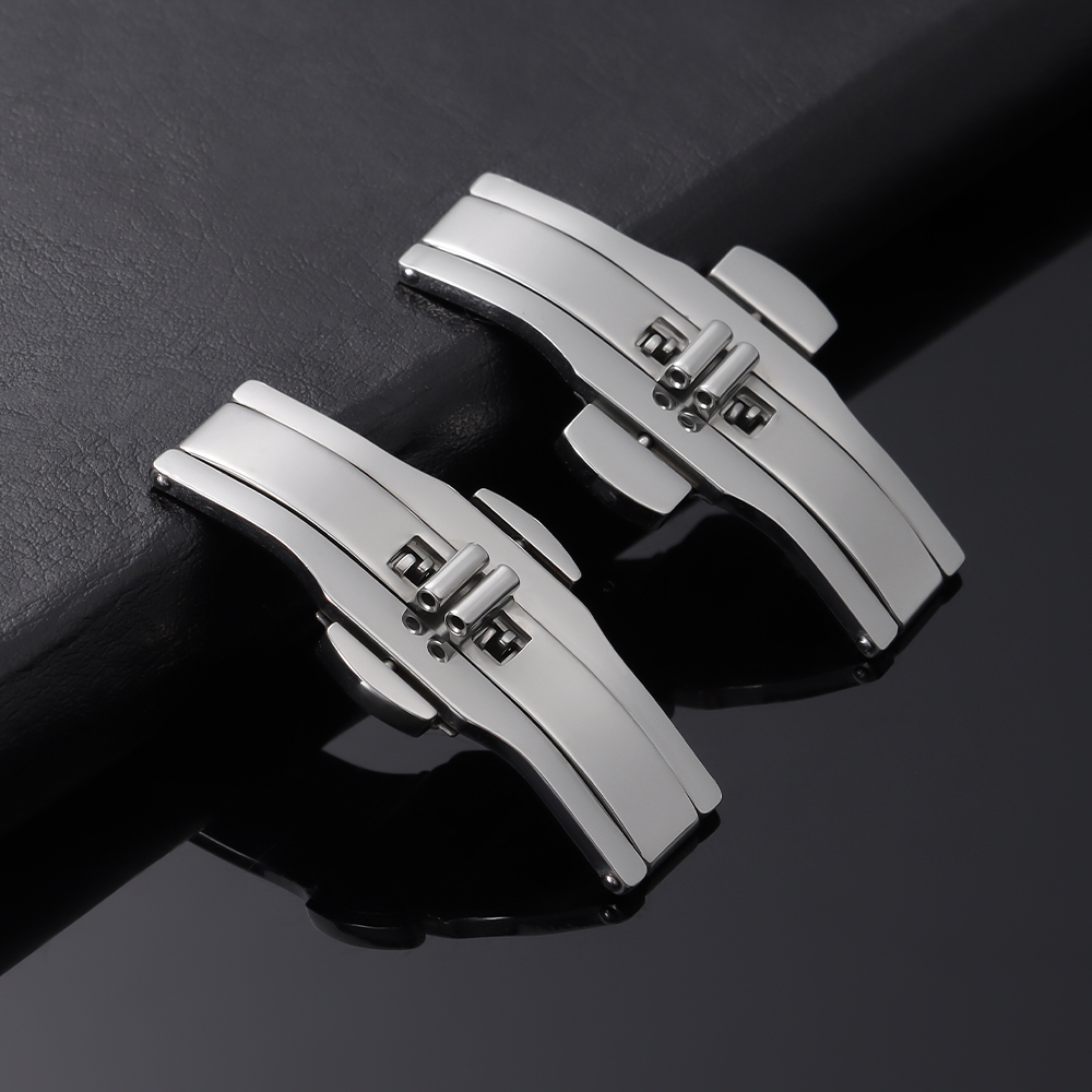Horlogeaccessoires Dubbele dru - Butterfly Clasp Deployant recensie en prijs