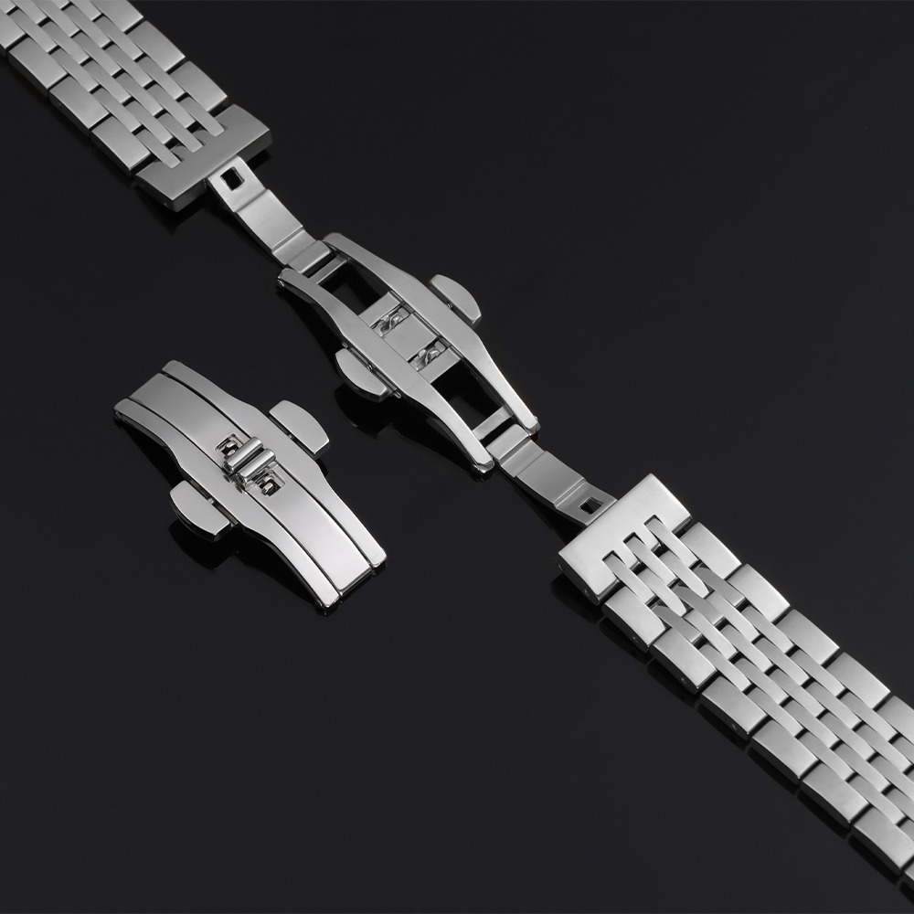Horlogeaccessoires Dubbele dru - Butterfly Clasp Deployant recensie en prijs