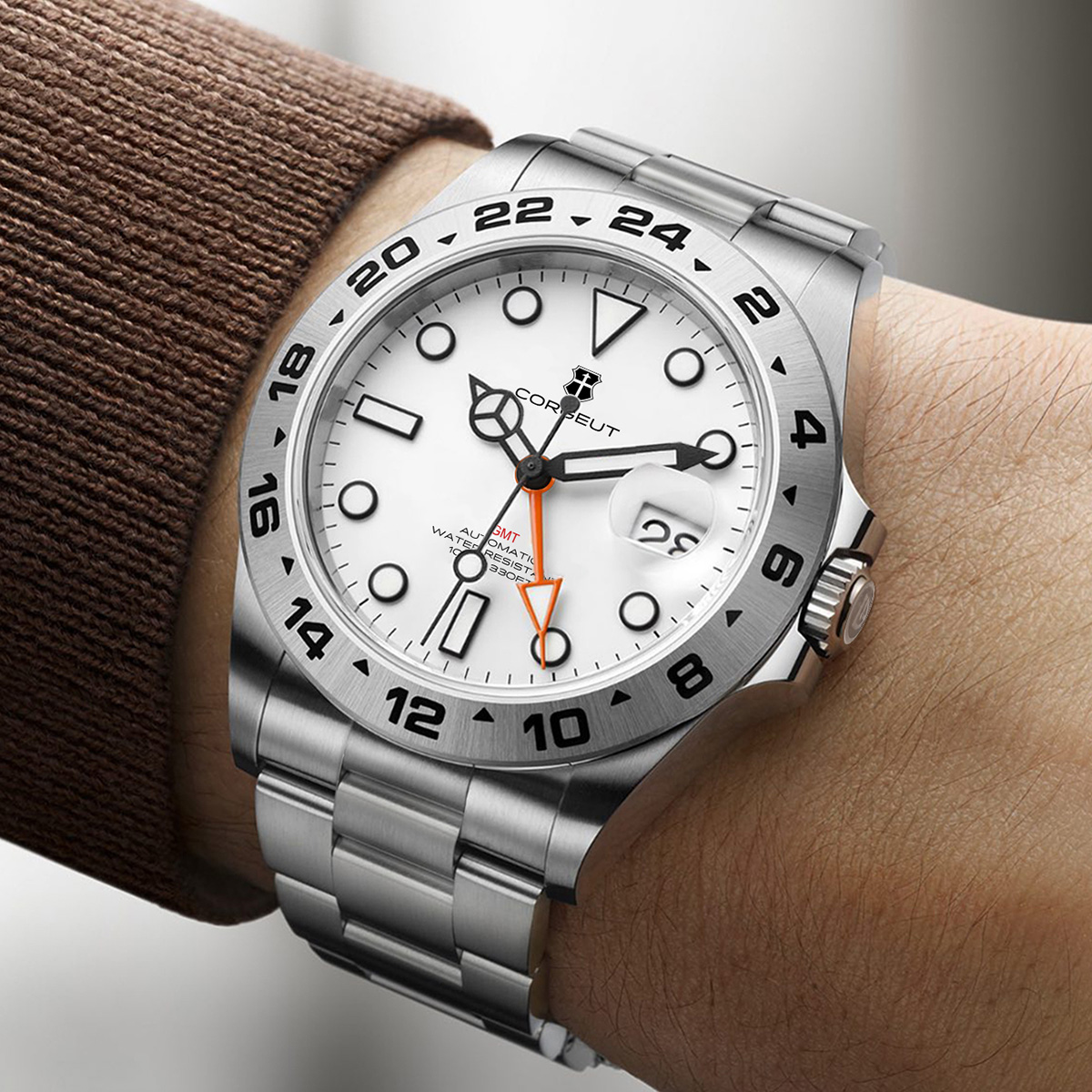 Aangepaste luxe 39 mm NH34 aut - Stainless Bracelet Diver recensie en prijs