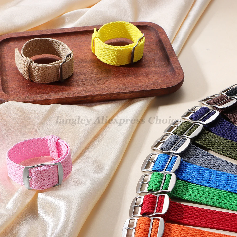 14mm 16mm 18mm 20mm 22mm Stof  - Perlon Strap Woven recensie en prijs
