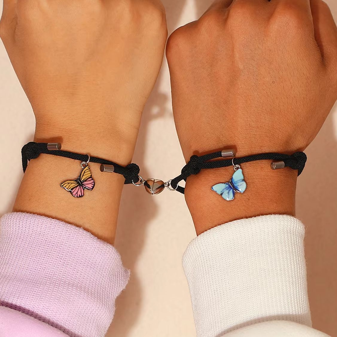 2 stks/set Vlinder Hanger Lich - Butterfly Clasp Deployant recensie en prijs