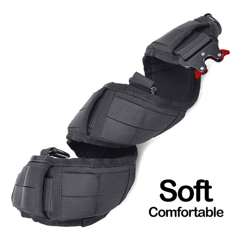 Tactische riem met snelsluitin - Leather Strap Quick Release recensie en prijs