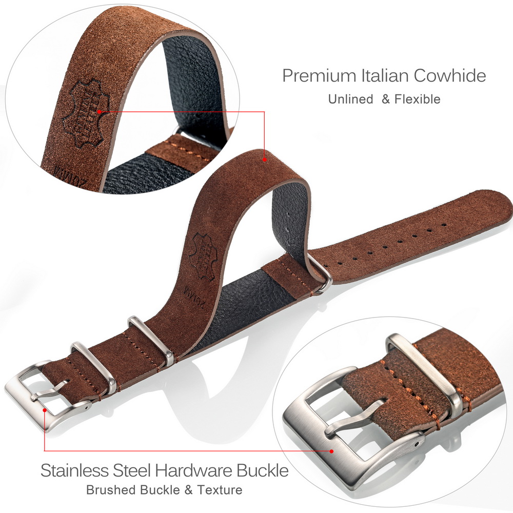 Hemsut Echt Lederen Horloge Ba - Tropic Strap Vintage recensie en prijs