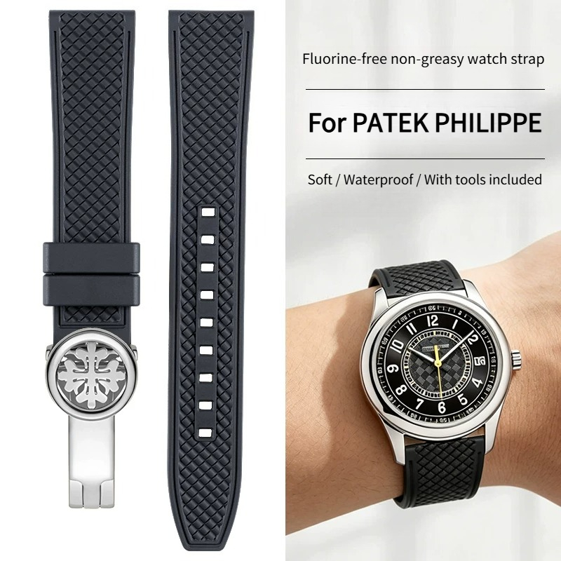 Horlogeband van fluorrubber la - Patek Philippe Watch Calatrava recensie en prijs