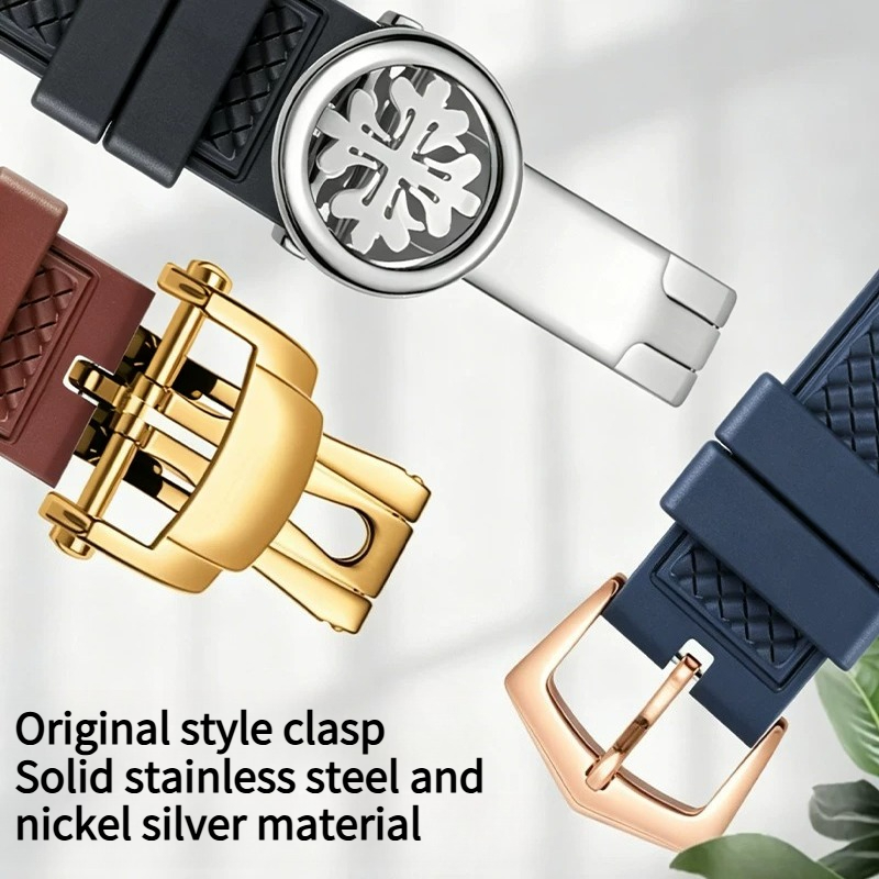 Horlogeband van fluorrubber la - Patek Philippe Watch Calatrava recensie en prijs