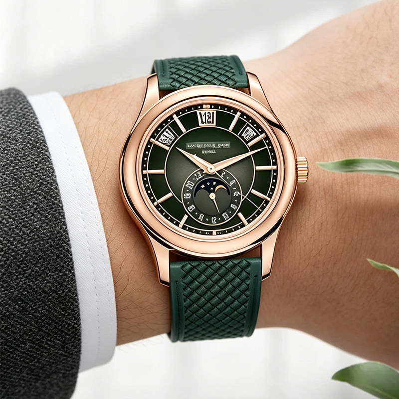 Horlogeband van fluorrubber la - Patek Philippe Watch Calatrava recensie en prijs