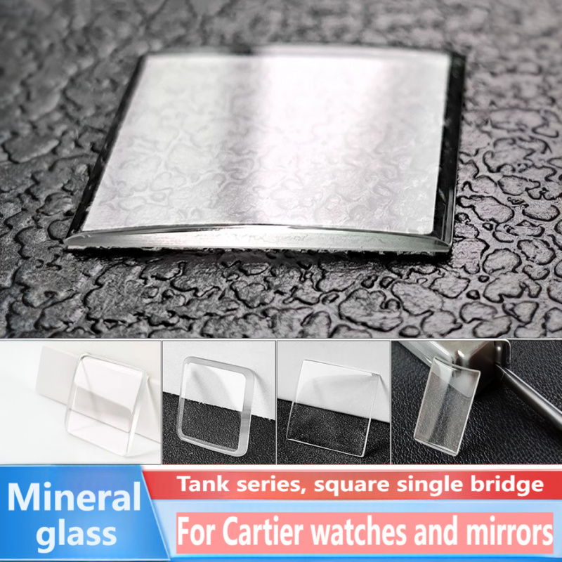 Vierkant enkel brugkristal voo - Cartier Watch Tank recensie en prijs