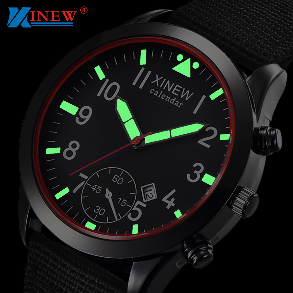 2020 Xinew Horloges Mannen Fas - Canvas Strap Watch recensie en prijs