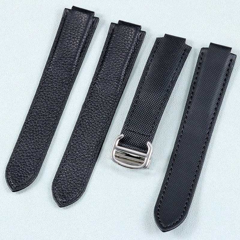 Nylon canvas horlogeband voor  - Cartier Watch Ballon Bleu recensie en prijs