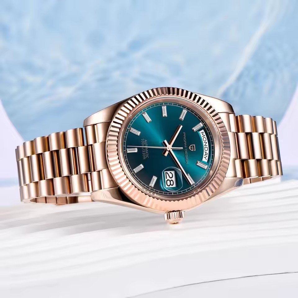 PAGANI DESIGN Nieuwe Rose Goud - Rolex Watch Datejust recensie en prijs