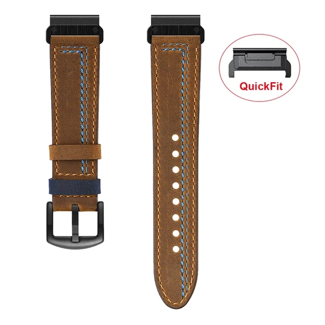 22 mm 26 mm lederen band voor  - Leather Strap Quick Release recensie en prijs