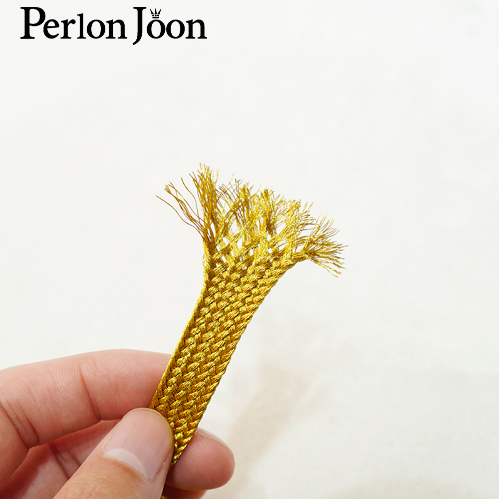 10 yards gouden draadband gewe - Perlon Strap Woven recensie en prijs