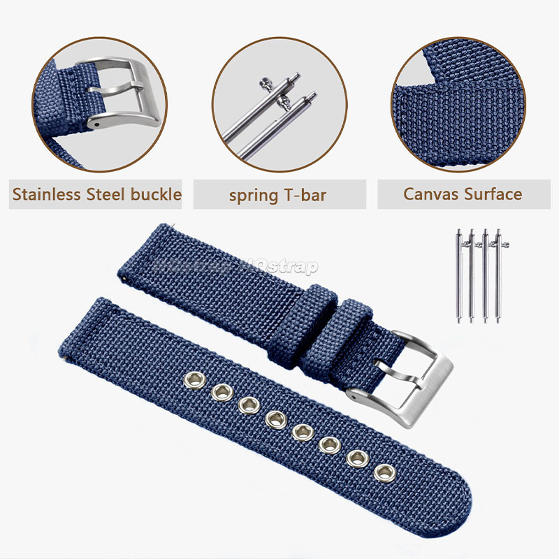 Nylon Band 18Mm 20Mm 22Mm Band - Nato Strap Nylon recensie en prijs