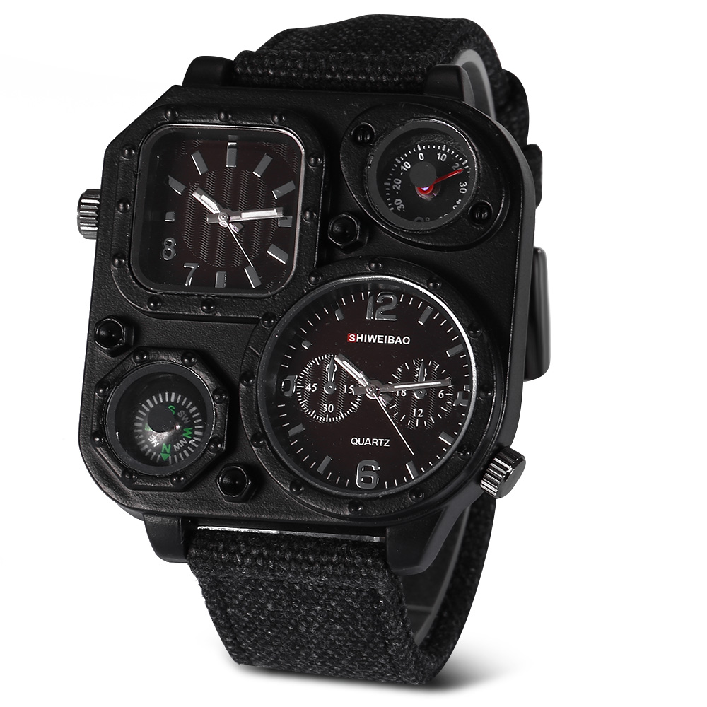 Quartz Heren Horloges Topmerk  - Canvas Strap Watch recensie en prijs
