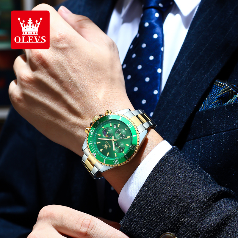 OLEVS 2870 Herenhorloges Maanf - Rolex Watch Datejust recensie en prijs