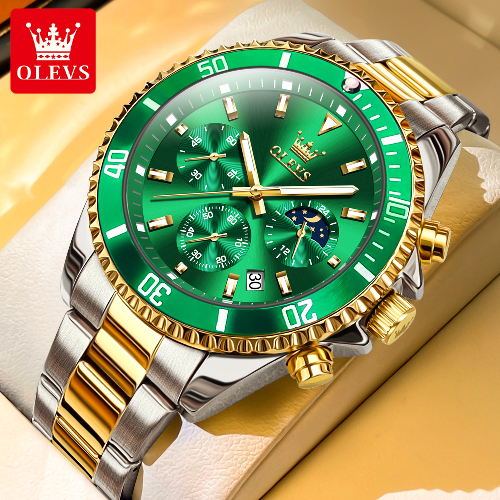 OLEVS 2870 Herenhorloges Maanf - Rolex Watch Datejust recensie en prijs
