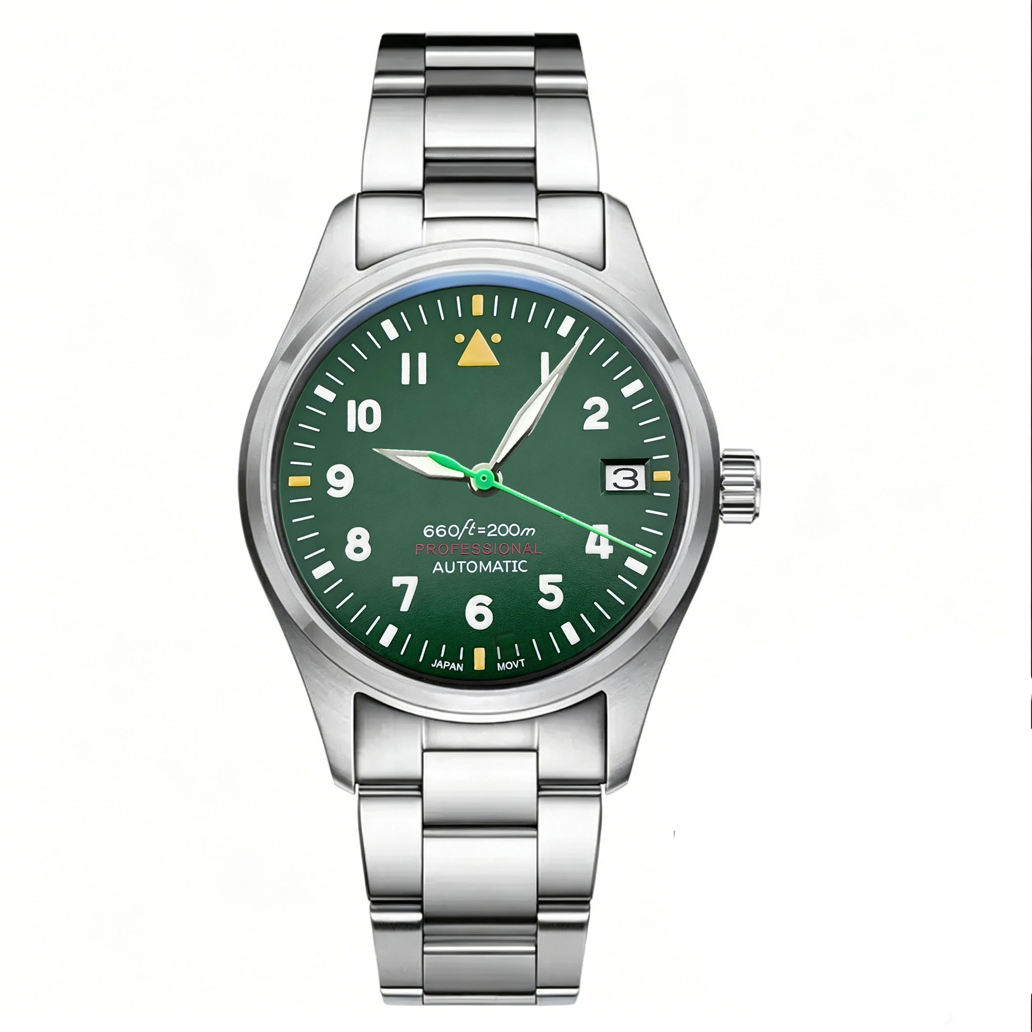 Aangepaste LOGO 36mm 39mm Pilo - Stainless Bracelet Diver recensie en prijs