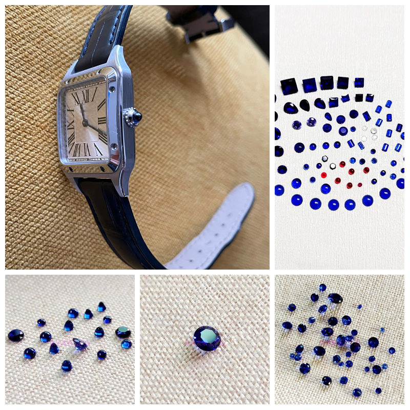 Horlogekroon met ronde blauwe  - Cartier Watch Ballon Bleu recensie en prijs