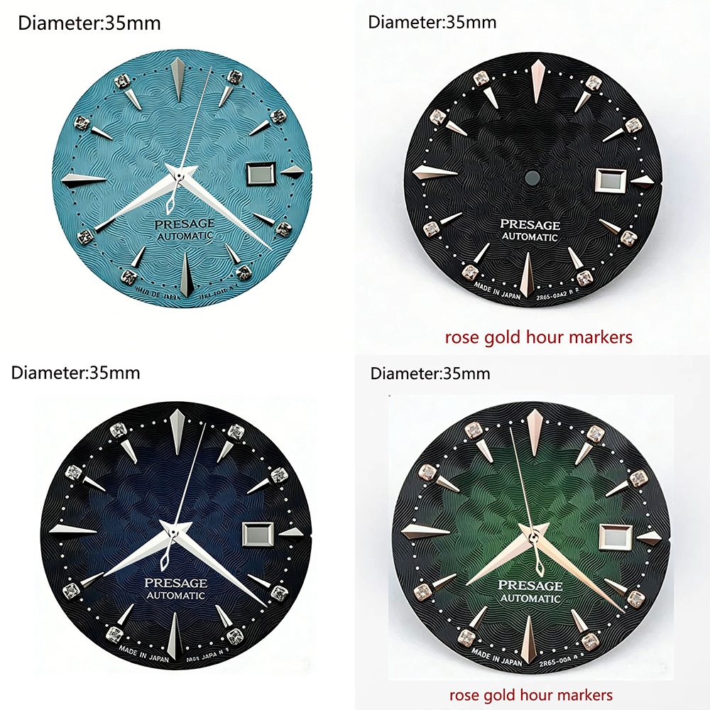35mm S logo presage nh35 wijze - Seiko Watch Presage recensie en prijs