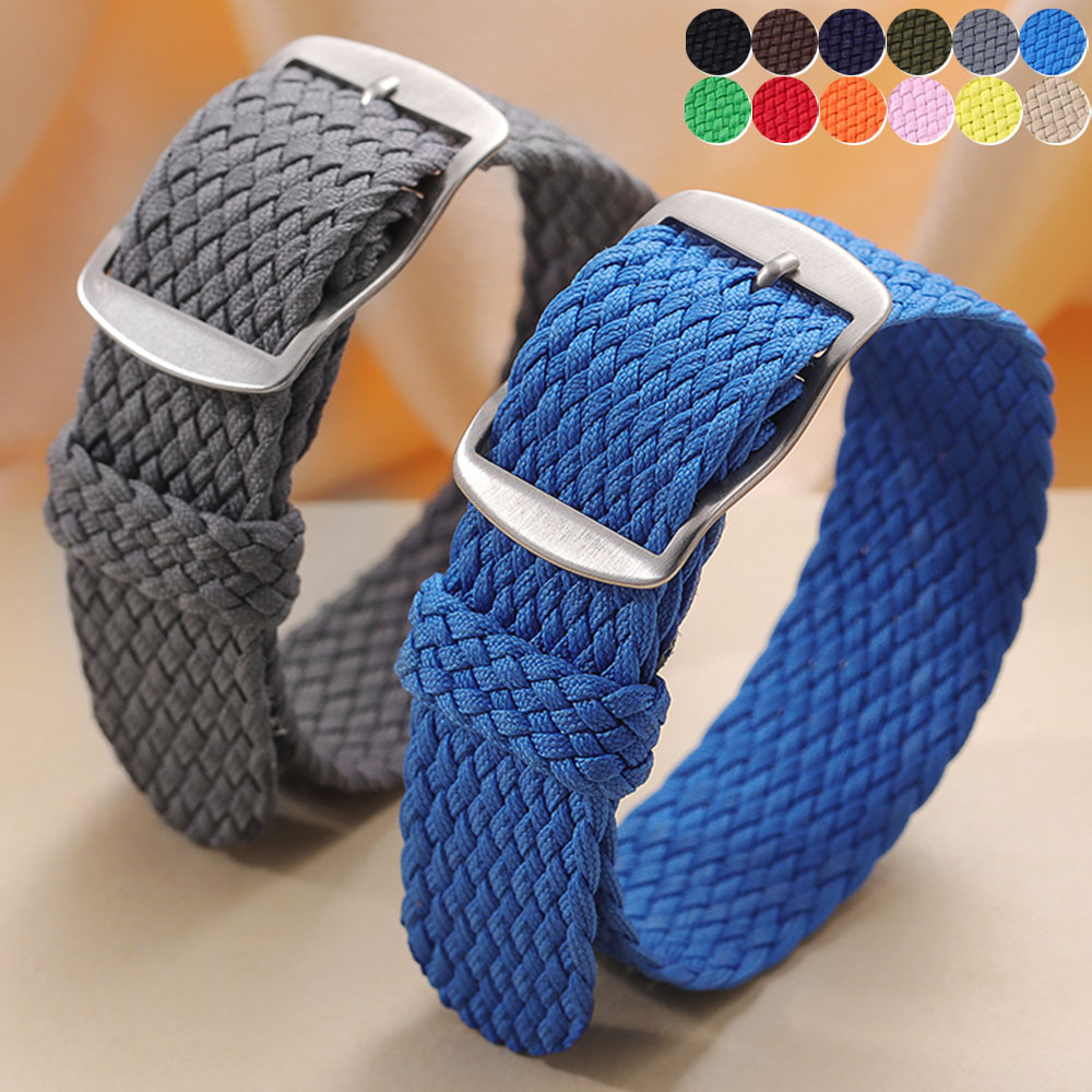 Hoogwaardige geweven nylon ban - Perlon Strap Woven recensie en prijs