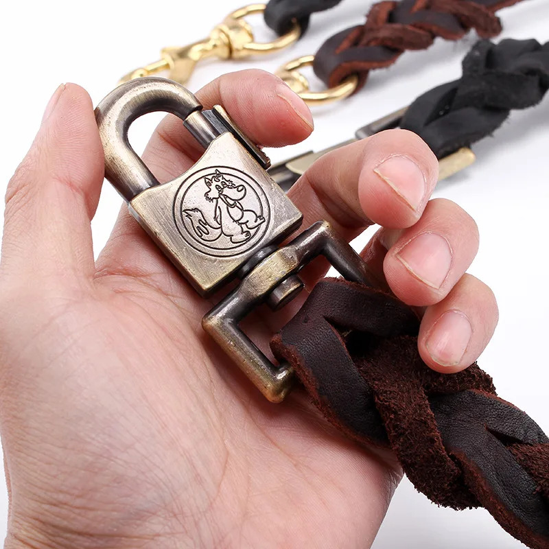 Echt lederen hondenriem - Trai - Leather Strap Quick Release recensie en prijs