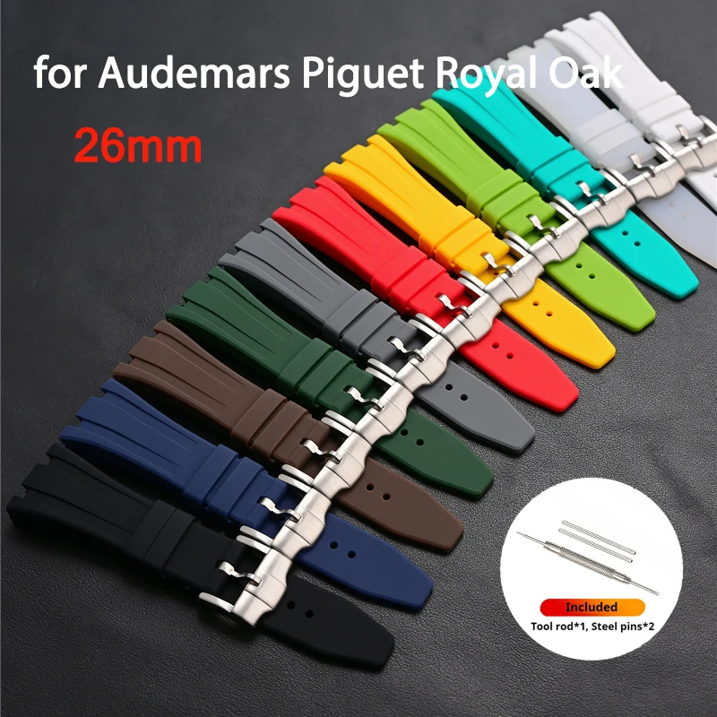 26mm rubberen band voor Audema - Audemars Piguet Watch Royal Oak Offshore recensie en prijs