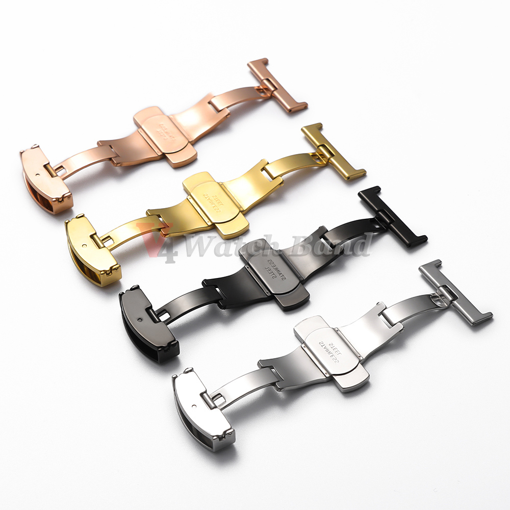 Roestvrijstalen gespsluiting v - Butterfly Clasp Deployant recensie en prijs