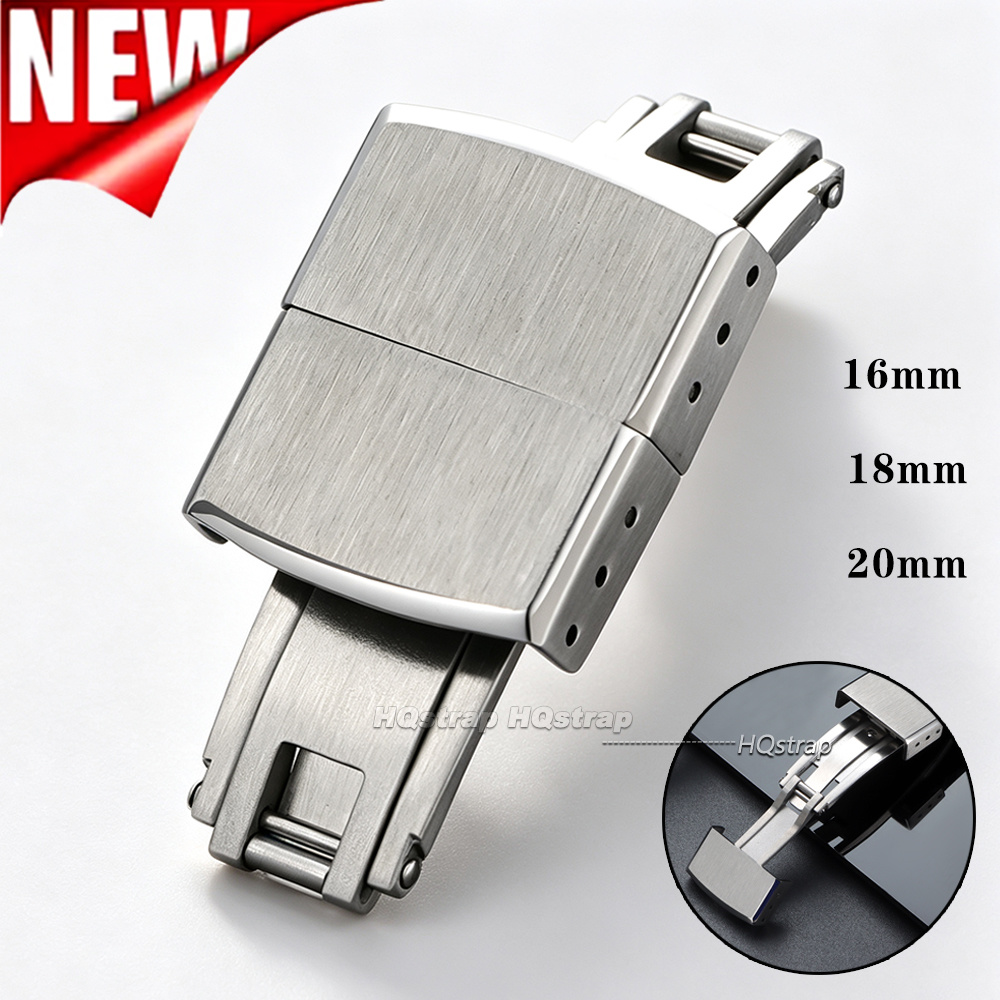 Vouwhorlogegesp 16mm 18mm 20mm - Butterfly Clasp Deployant recensie en prijs