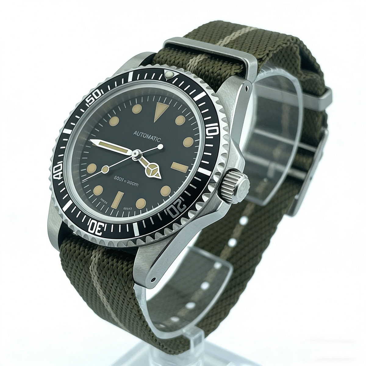 39,5 mm duikershorloge retro h - Tropic Strap Vintage recensie en prijs