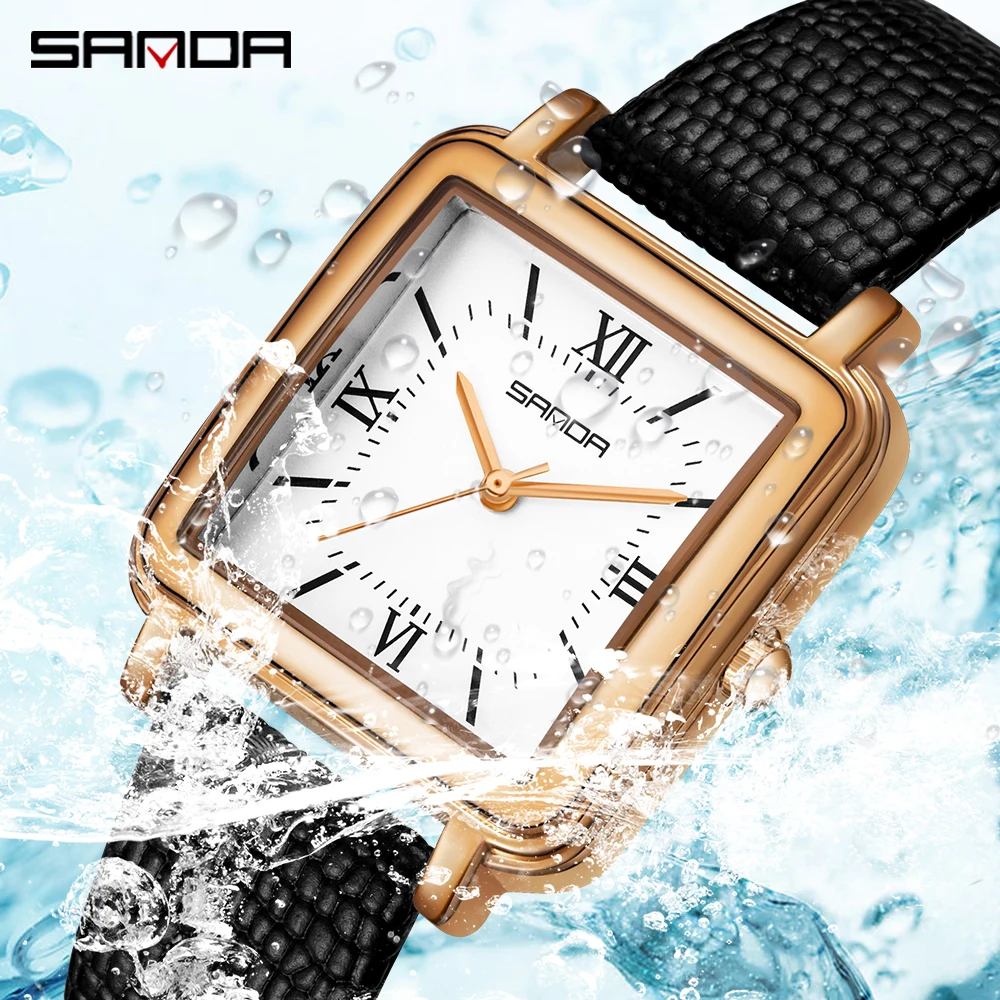 SANDA Luxe 1103 quartzhorloge  - Stainless Bracelet Diver recensie en prijs