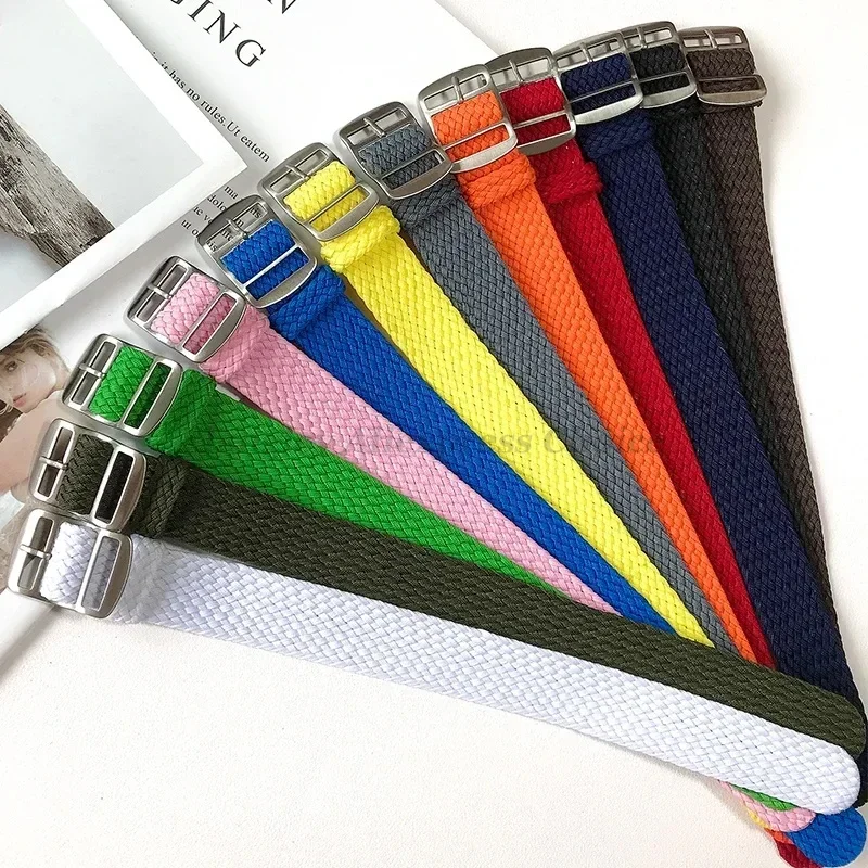 Stof geweven nylon horlogeband - Perlon Strap Woven recensie en prijs
