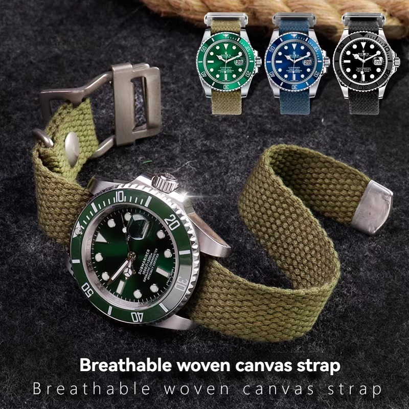 voor Rolex Submariner groen/zw - Tropic Strap Vintage recensie en prijs